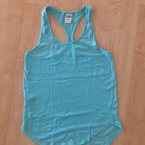 Pink Racerback Tank Top